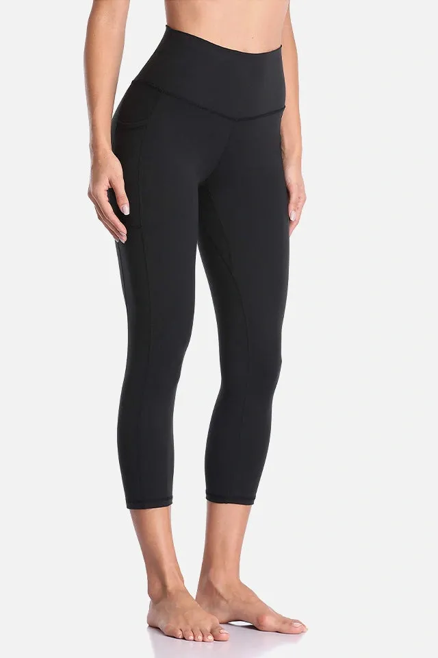 Colorfulkoala - Essential No-Roll High Waisted Sports Leggings w/Pockets 21" sold by Colourful Koala product image thumbnail 3