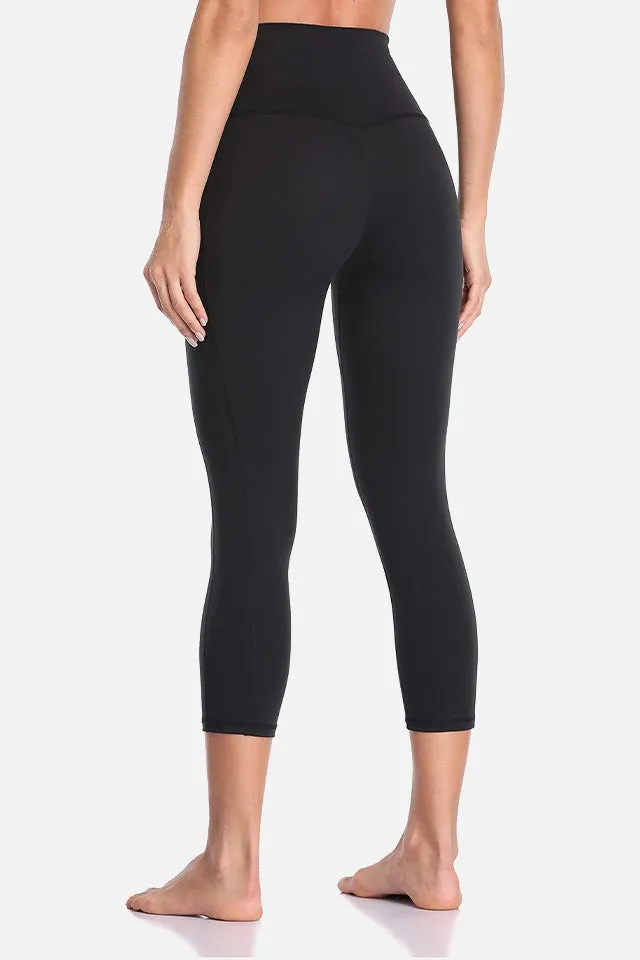 Colorfulkoala - Essential No-Roll High Waisted Sports Leggings w/Pockets 21" sold by Colourful Koala product image thumbnail 4