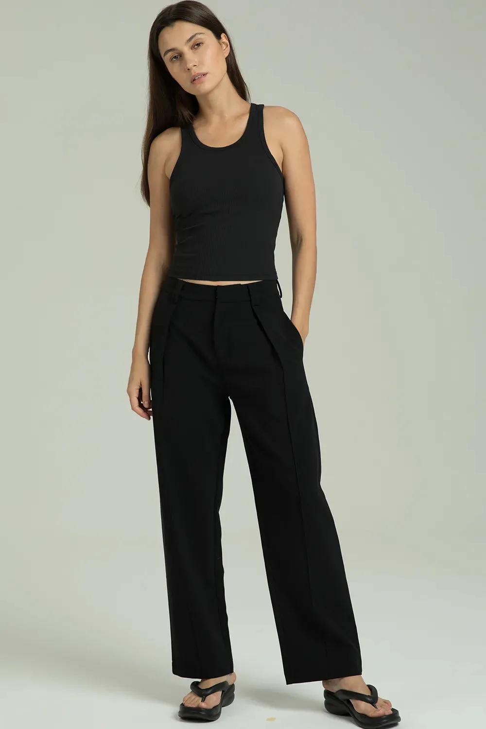 Colorfulkoala - Dreamlux Ribbed with Built-in Shelf Bra Tank sold by Colourful Koala product image thumbnail 4