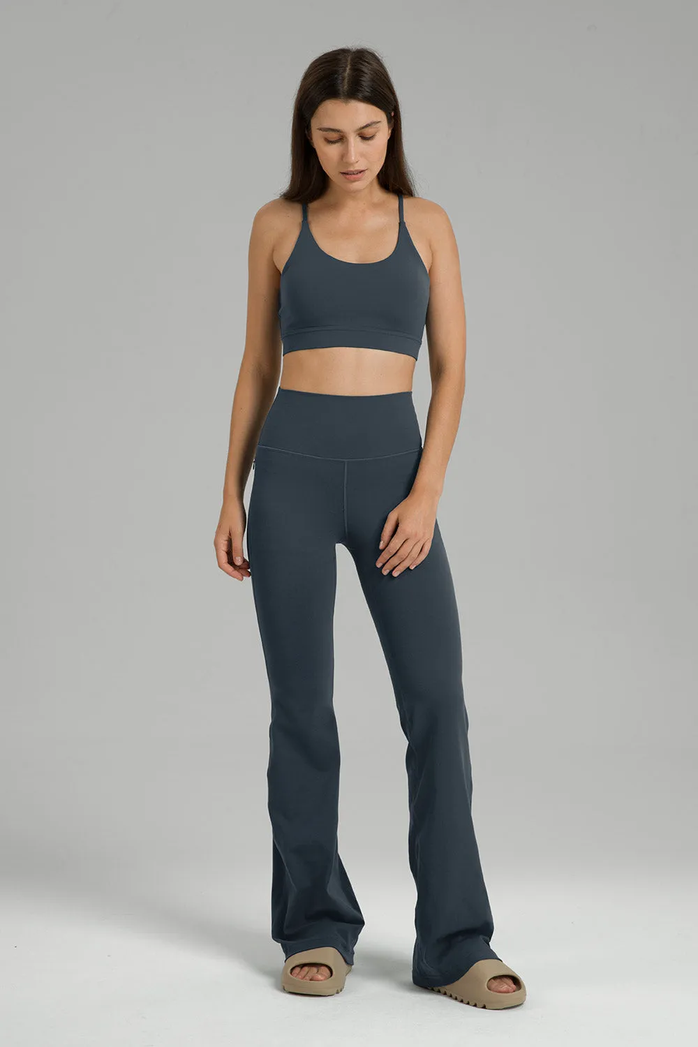 Colorfulkoala - Dreamlux Zip Pocket Yoga Pants Flared Legging Bootcut 29.5" sold by Colourful Koala product image thumbnail 4