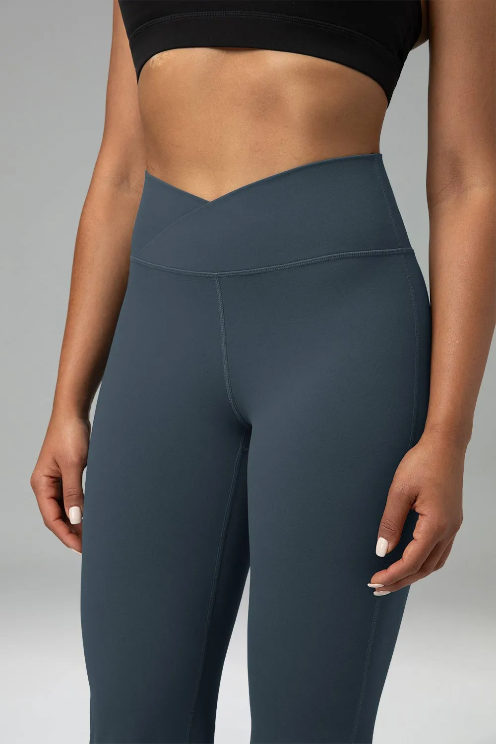Dreamlux Crossover Flared Bootcut Yoga Pants 31.5" sold by Colourful Koala product image thumbnail 3