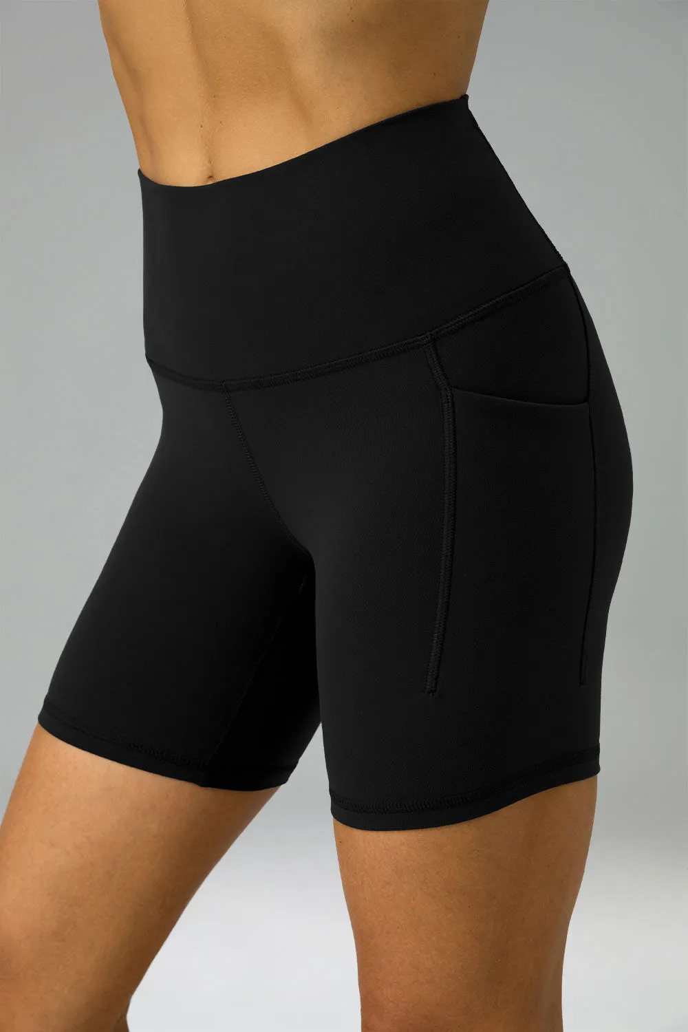 Dreamlux Buttery Soft Everyday & Workout Leggings 6" w/ Pockets sold by Colourful Koala product image thumbnail 3