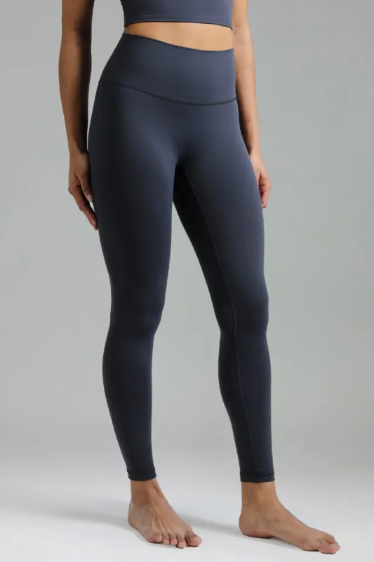 Colorfulkoala - Dreamlux High Waisted No Front Seam Workout 7/8 Leggings 25" sold by Colourful Koala