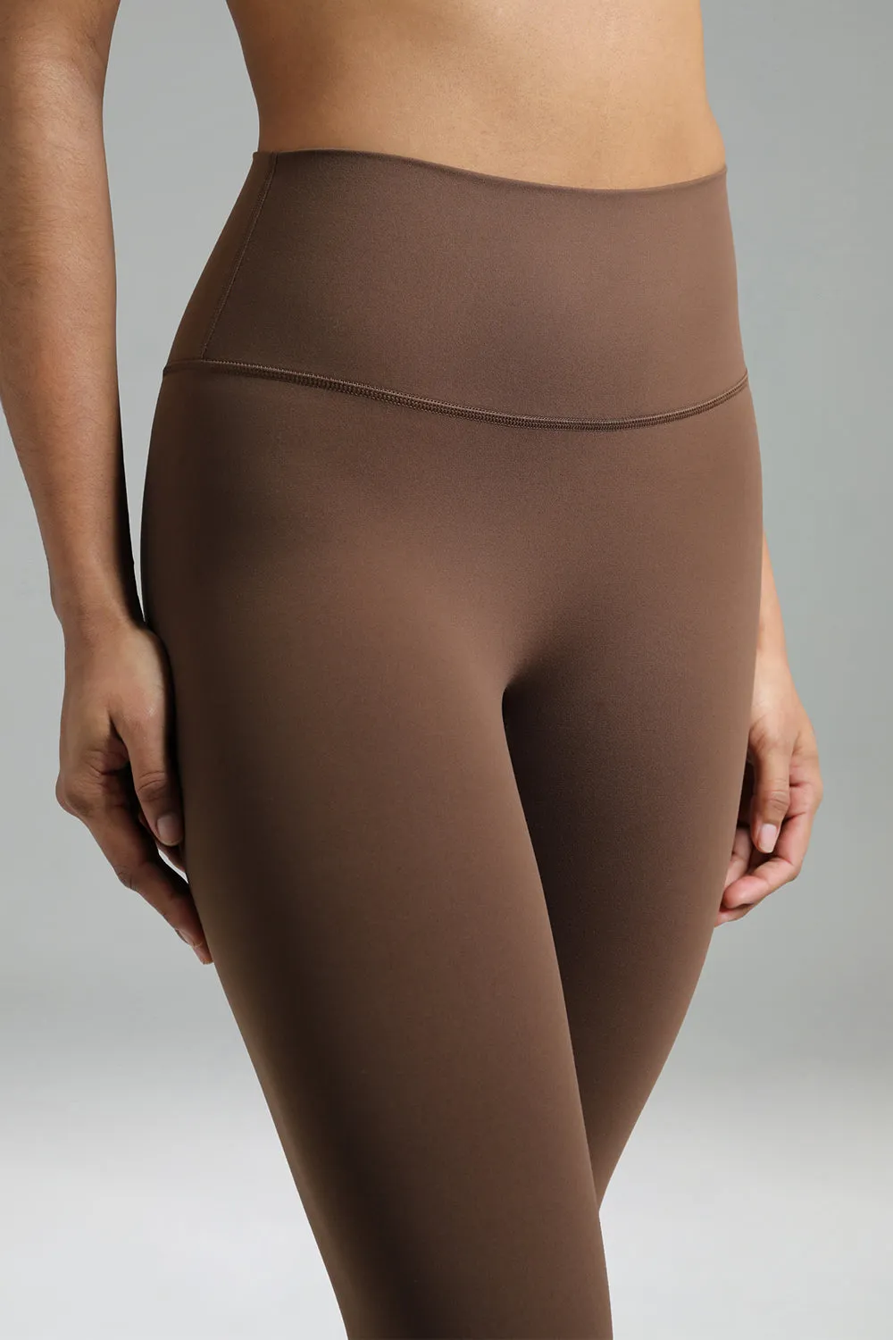 Dreamlux High Waisted No Front Seam 28" Full Length Workout Leggings sold by Colourful Koala product image thumbnail 2