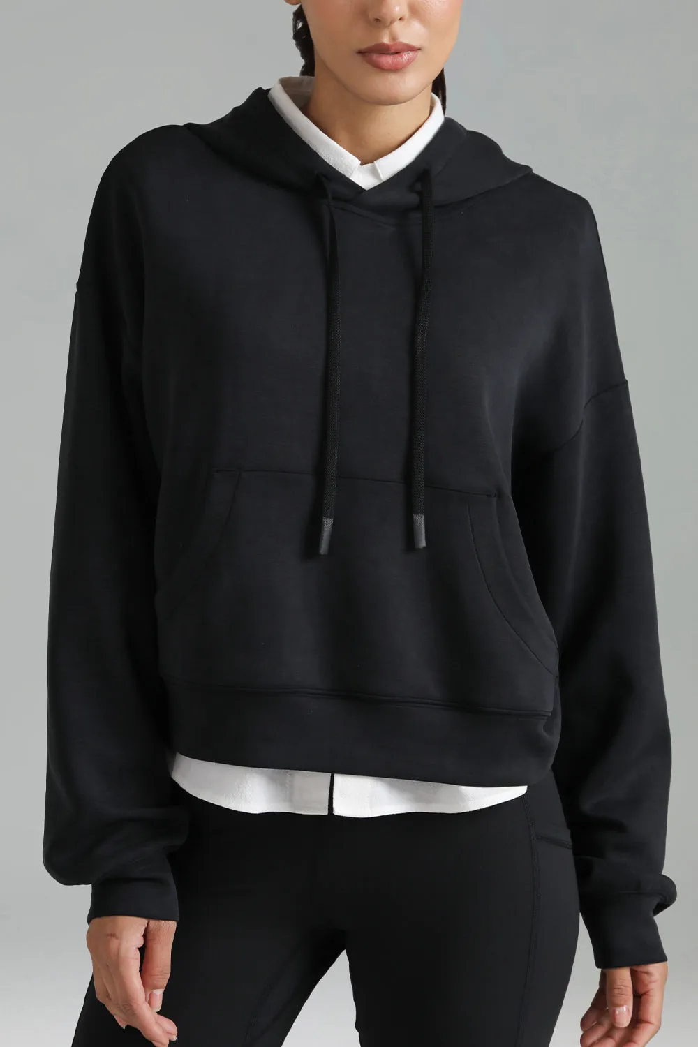 Colorfulkoala - Modal Cropped Hoodie Pullover sold by Colourful Koala product image thumbnail 2