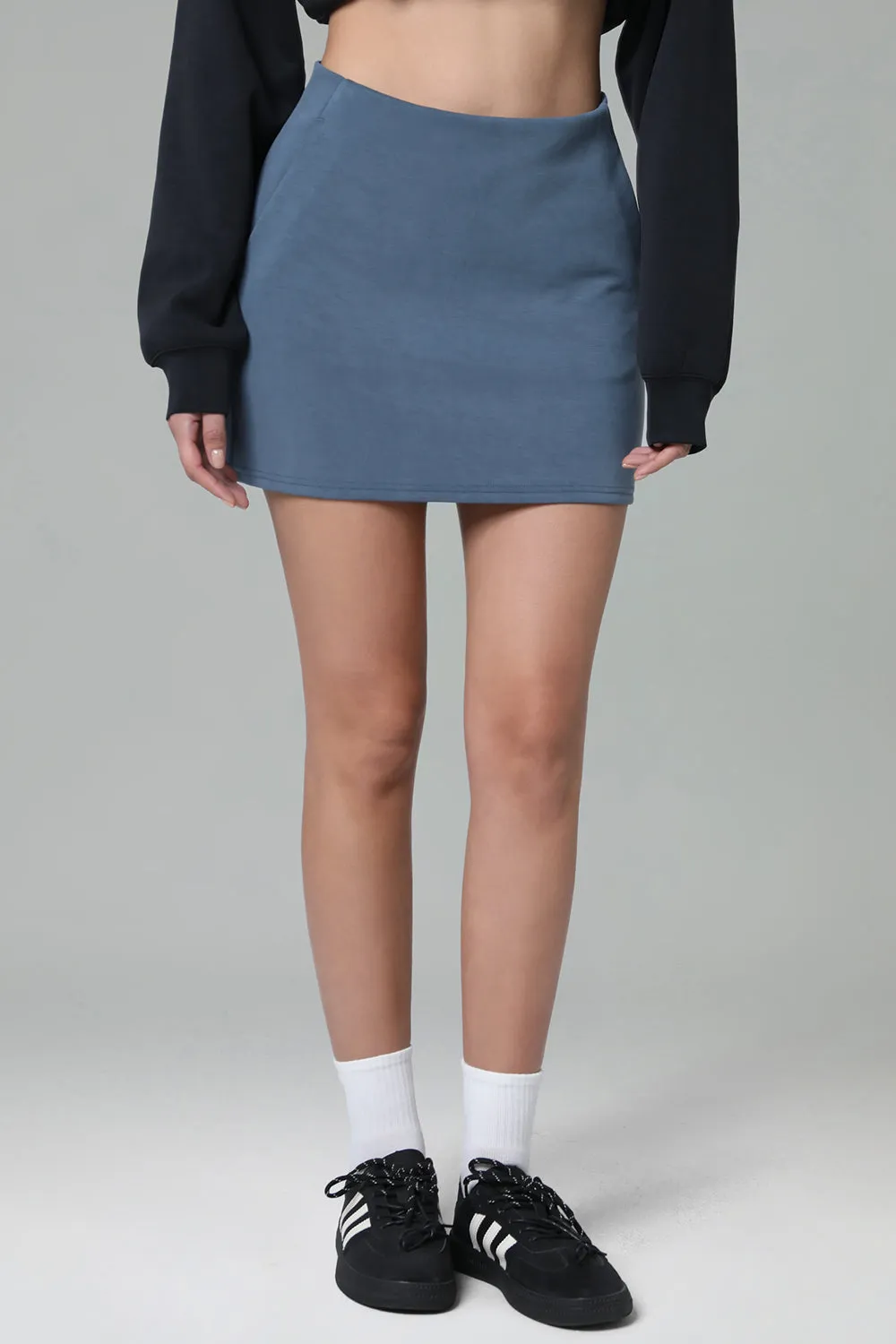 Velvra Modal Streamline A-Line Skirt w/ Pockets sold by Colourful Koala product image thumbnail 5