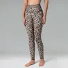Colorfulkoala - Essential No-Roll High Waisted Leopard Workout Leggings 7/8 sold by Colourful Koala