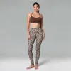 Colorfulkoala - Essential No-Roll High Waisted Leopard Workout Leggings 7/8 sold by Colourful Koala