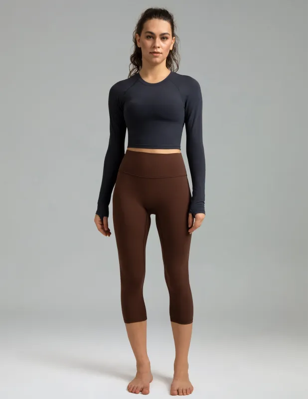 Dreamlux High Waisted No Front Seam 21" Workout Leggings sold by Colourful Koala