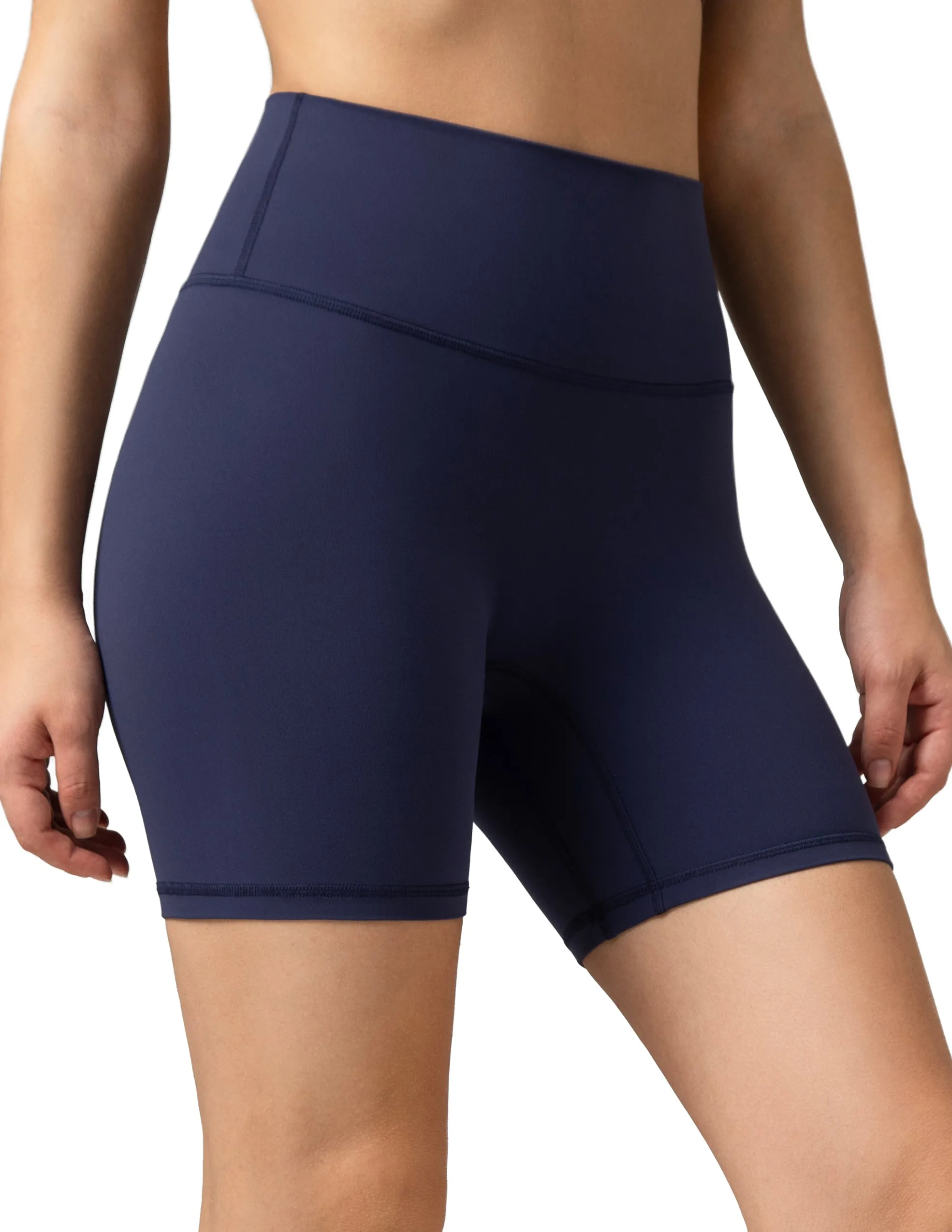 Dreamlux High Waisted No Front Seam 6" Workout Short sold by Colourful Koala product image thumbnail 3