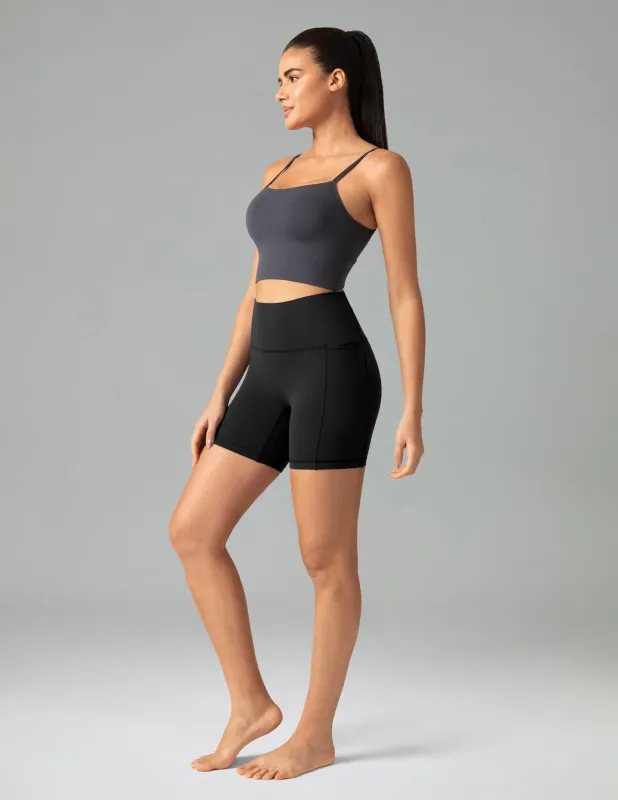 Dreamlux High Waisted No Front Seam 6" Biker Short w/ Pockets sold by Colourful Koala