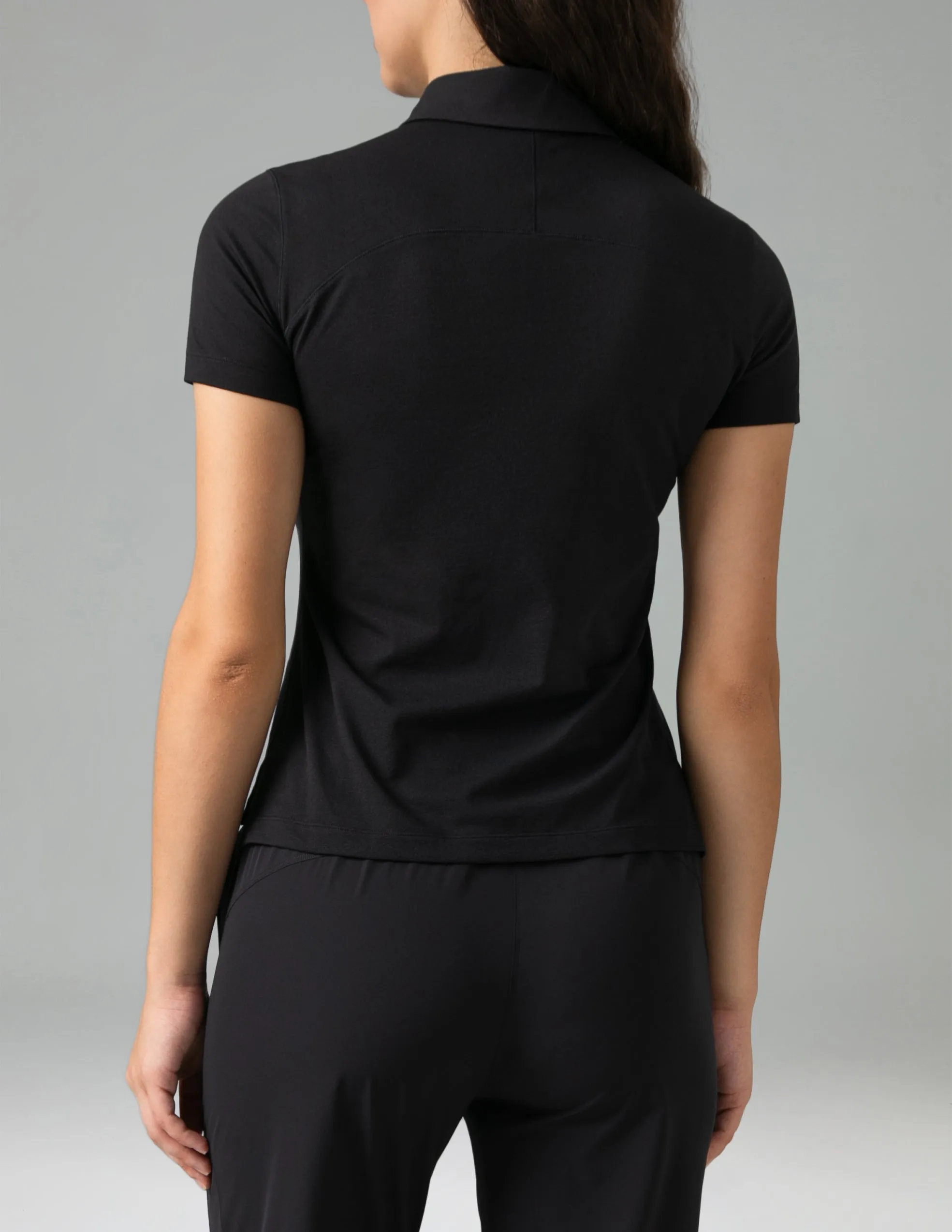 Sorona Longline Work Polo Shirt w/ Concealed Buttons sold by Colourful Koala product image thumbnail 4