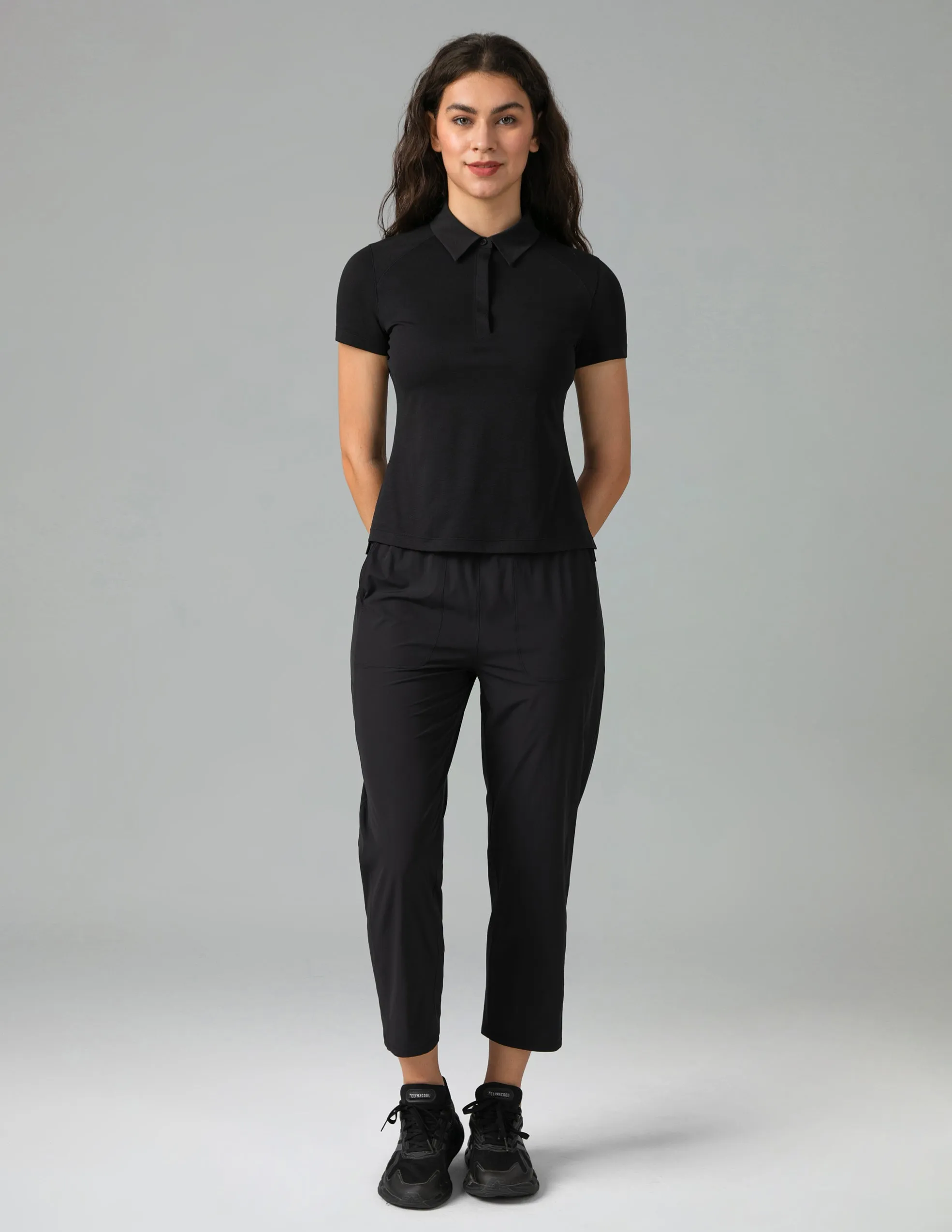 Sorona Longline Work Polo Shirt w/ Concealed Buttons sold by Colourful Koala product image thumbnail 2