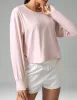 Colorfulkoala - Sorona Twisted Open-Back Oversized Long Sleeve Top sold by Colourful Koala
