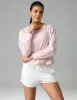 Colorfulkoala - Sorona Twisted Open-Back Oversized Long Sleeve Top sold by Colourful Koala