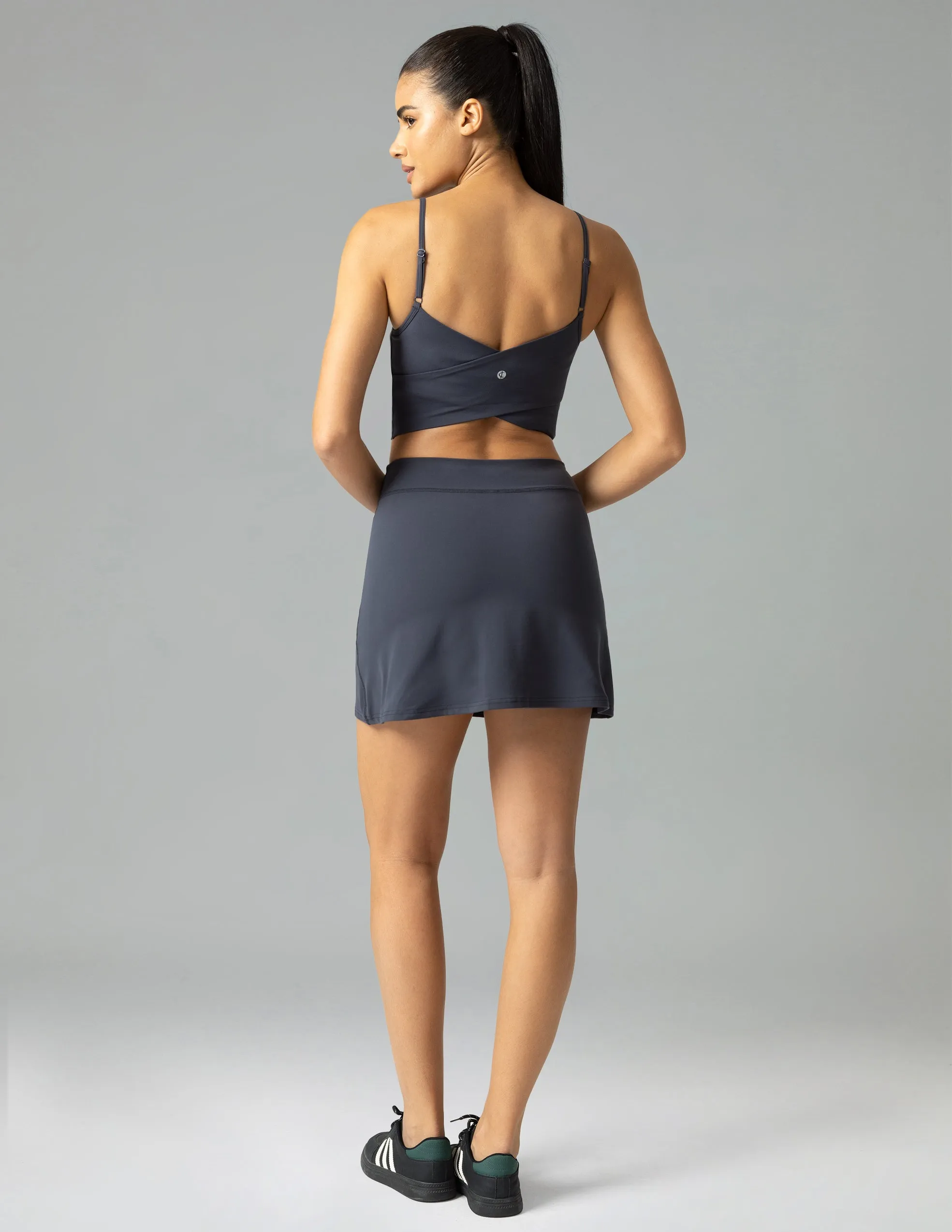 Dreamlux High Waisted Seamless Work Skirt w/ Built-in Shorts & Pockets sold by Colourful Koala product image thumbnail 3