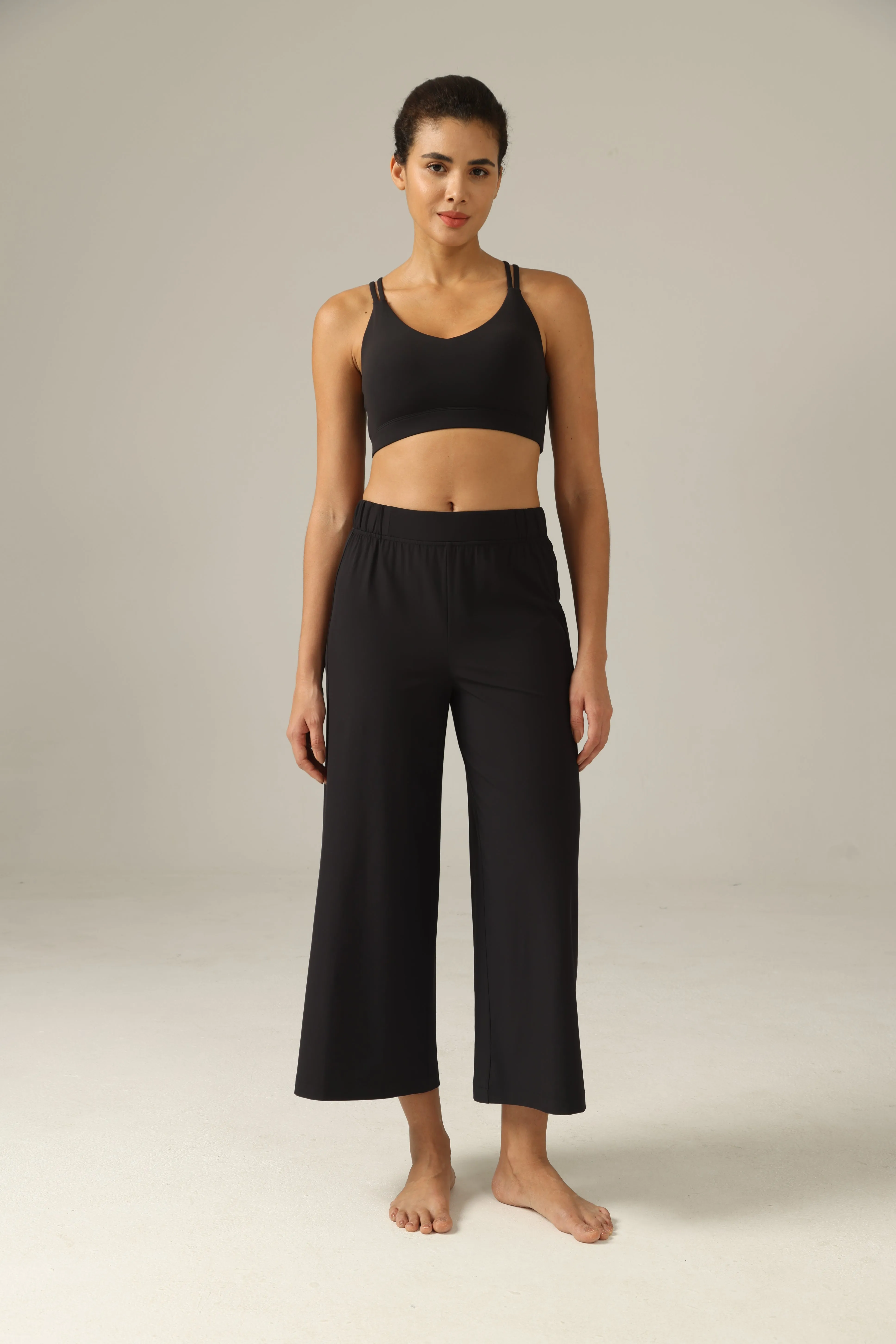 Dreamlux V-Neck Strappy Back Workout Bra – Light Support sold by Colourful Koala product image thumbnail 2