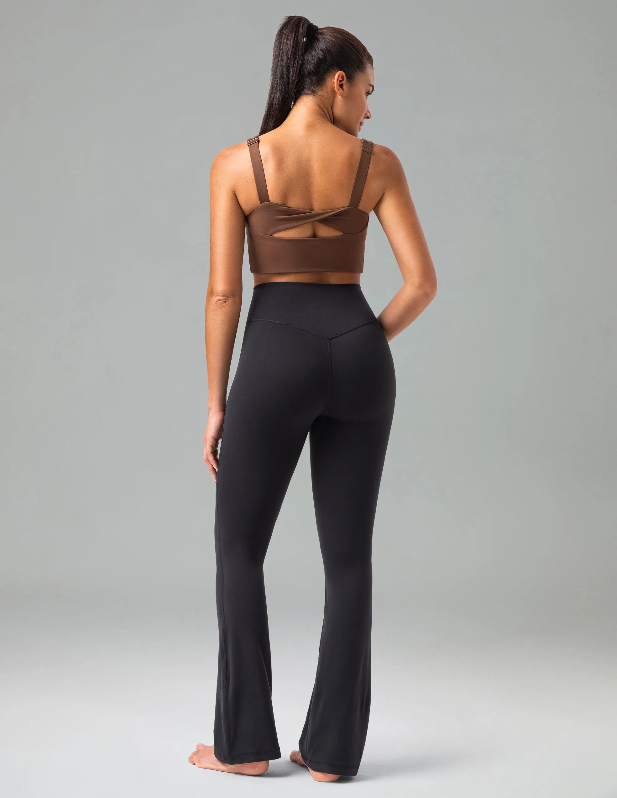 Dreamlux High Waisted No Front Seam Bootcut Leggings 31.5" w/ V-Waist sold by Colourful Koala product image thumbnail 2