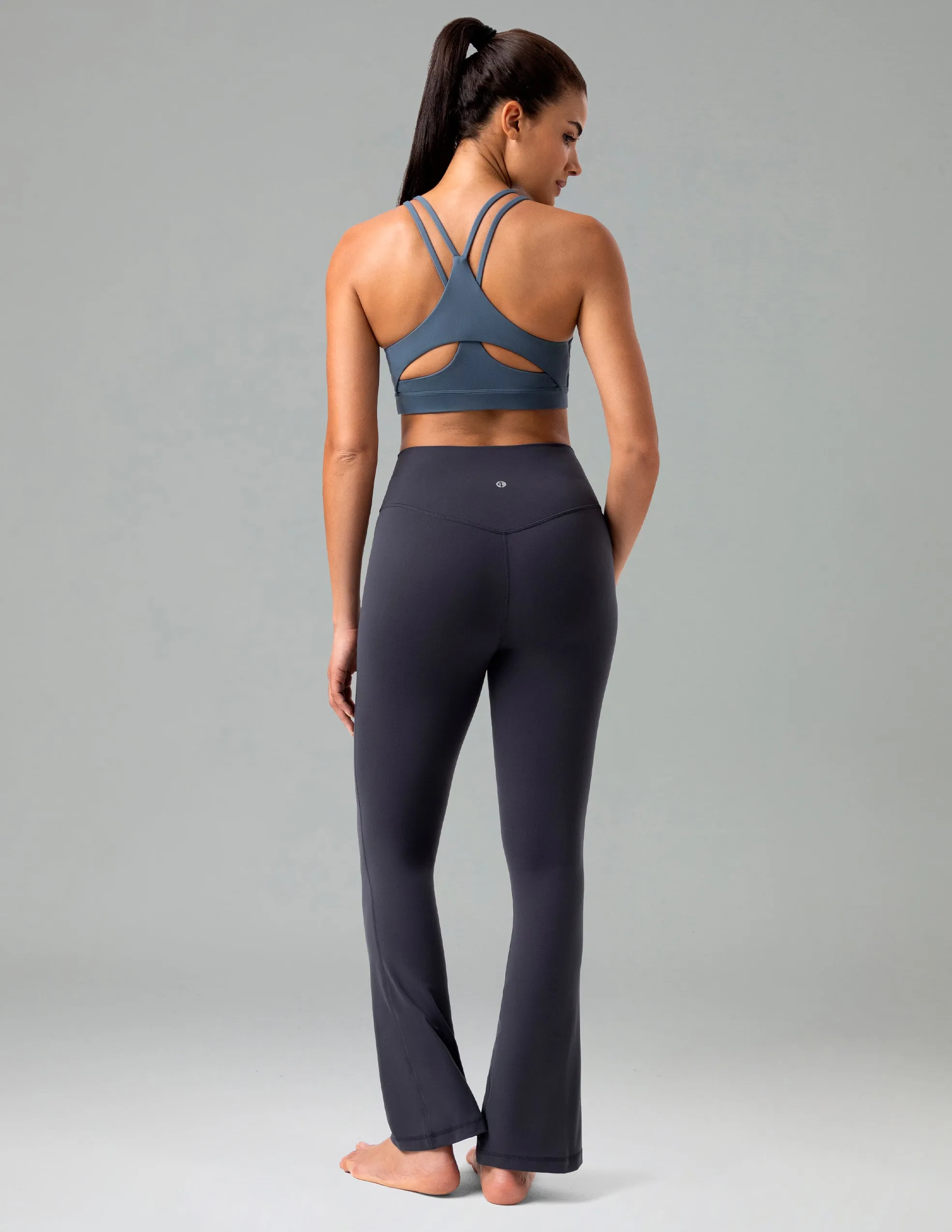 Dreamlux High Waisted No Front Seam Bootcut Leggings 27.5" w/ V-Waist sold by Colourful Koala product image thumbnail 3