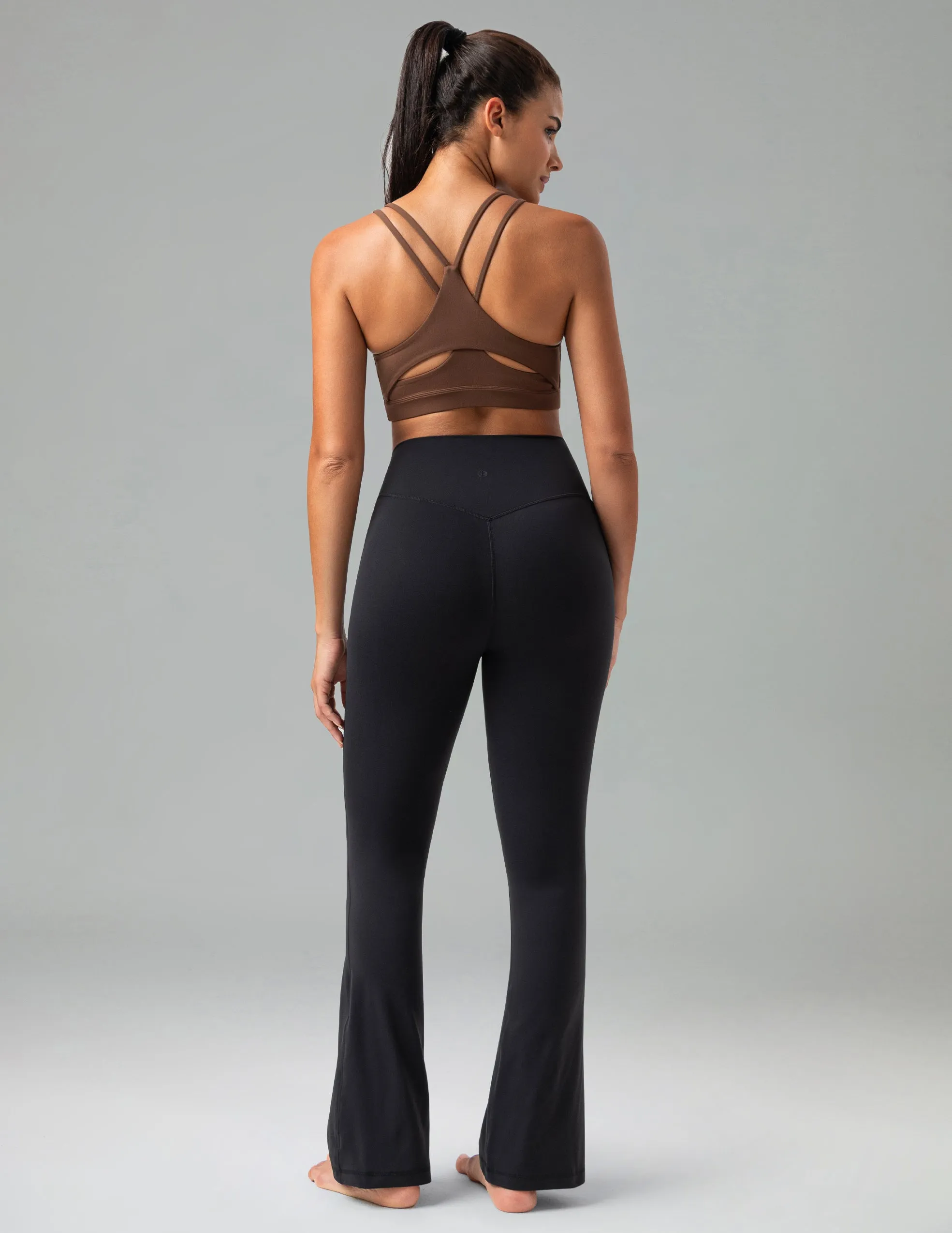 Dreamlux High Waisted No Front Seam Bootcut Leggings 29.5" w/ V-Waist sold by Colourful Koala product image thumbnail 3