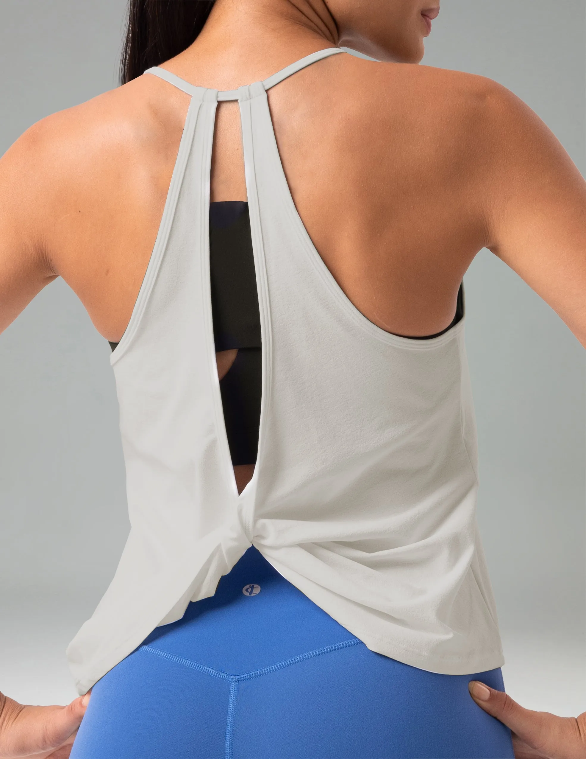 Sorona Open Back Sleeveless Workout & Yoga Tank Top sold by Colourful Koala