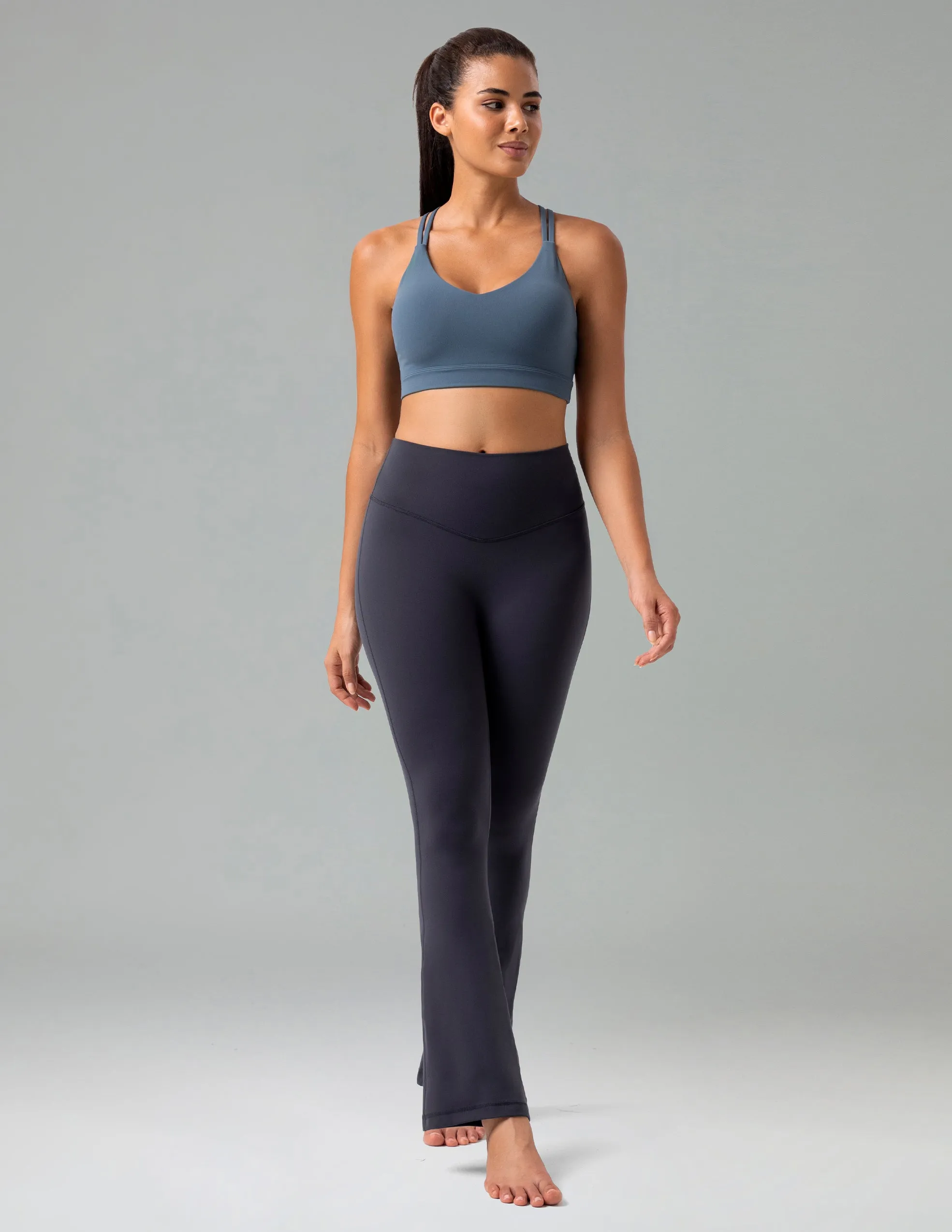Dreamlux High Waisted No Front Seam Flare Legging 27.5" sold by Colourful Koala product image thumbnail 2