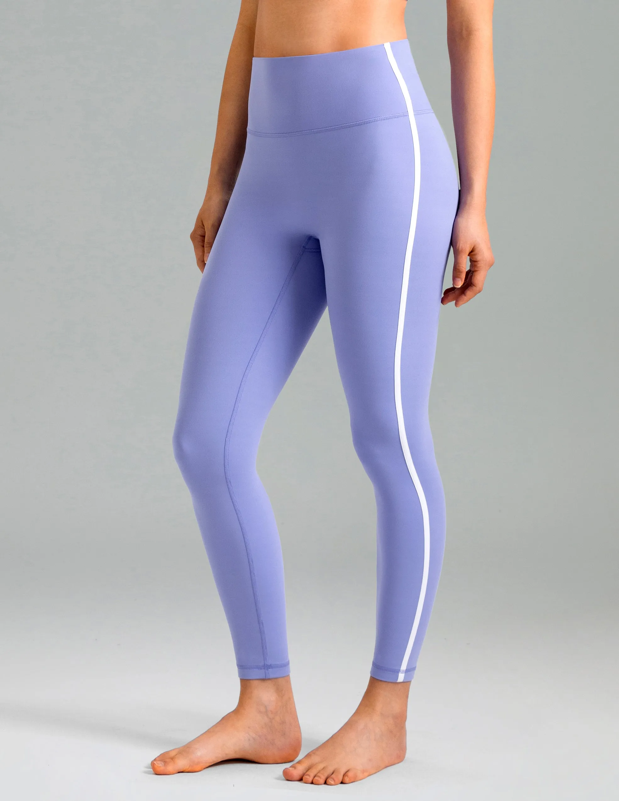 Dreamlux High Waisted No Front Seam 25" Yoga Legging w/ Contrast Trim sold by Colourful Koala
