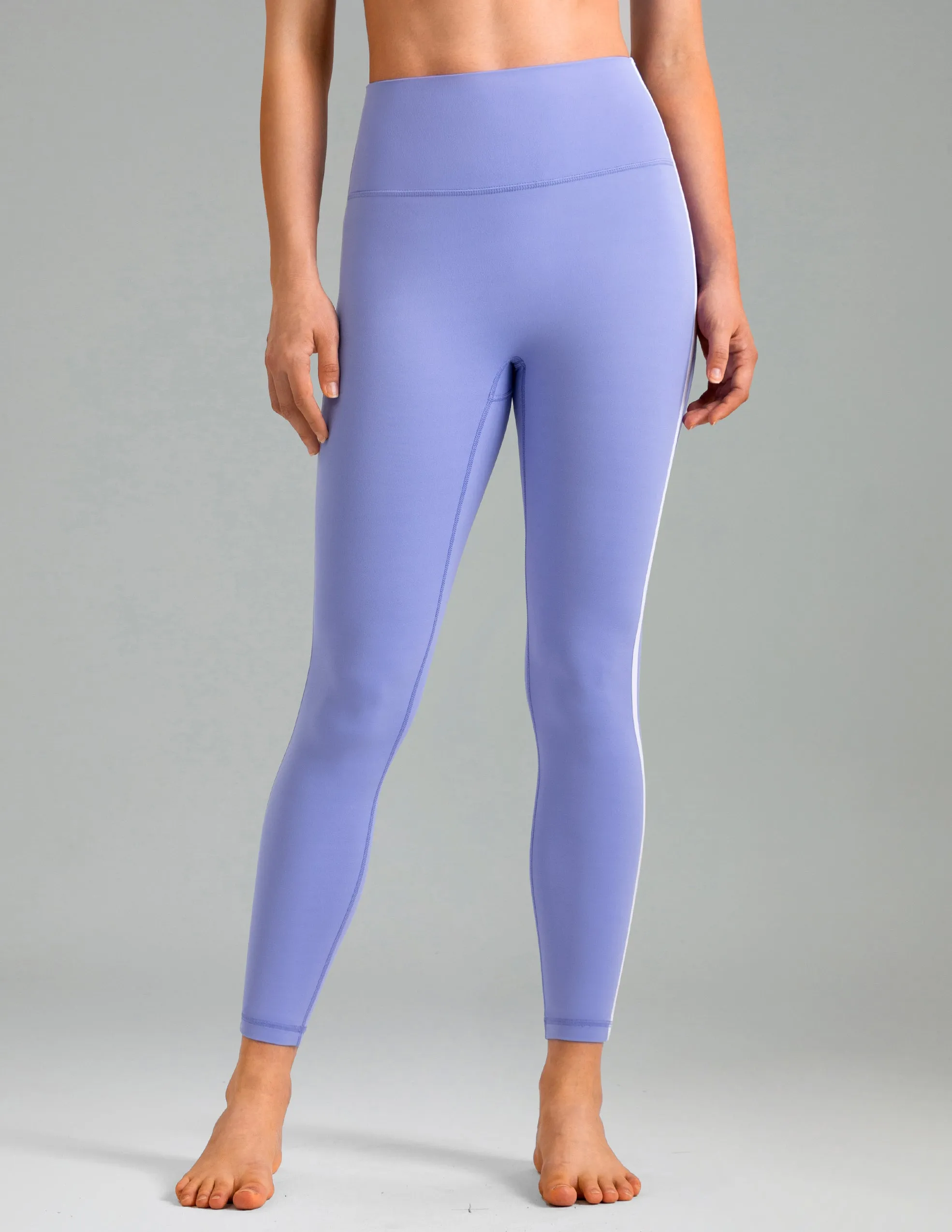 Dreamlux High Waisted No Front Seam 25" Yoga Legging w/ Contrast Trim sold by Colourful Koala product image thumbnail 3