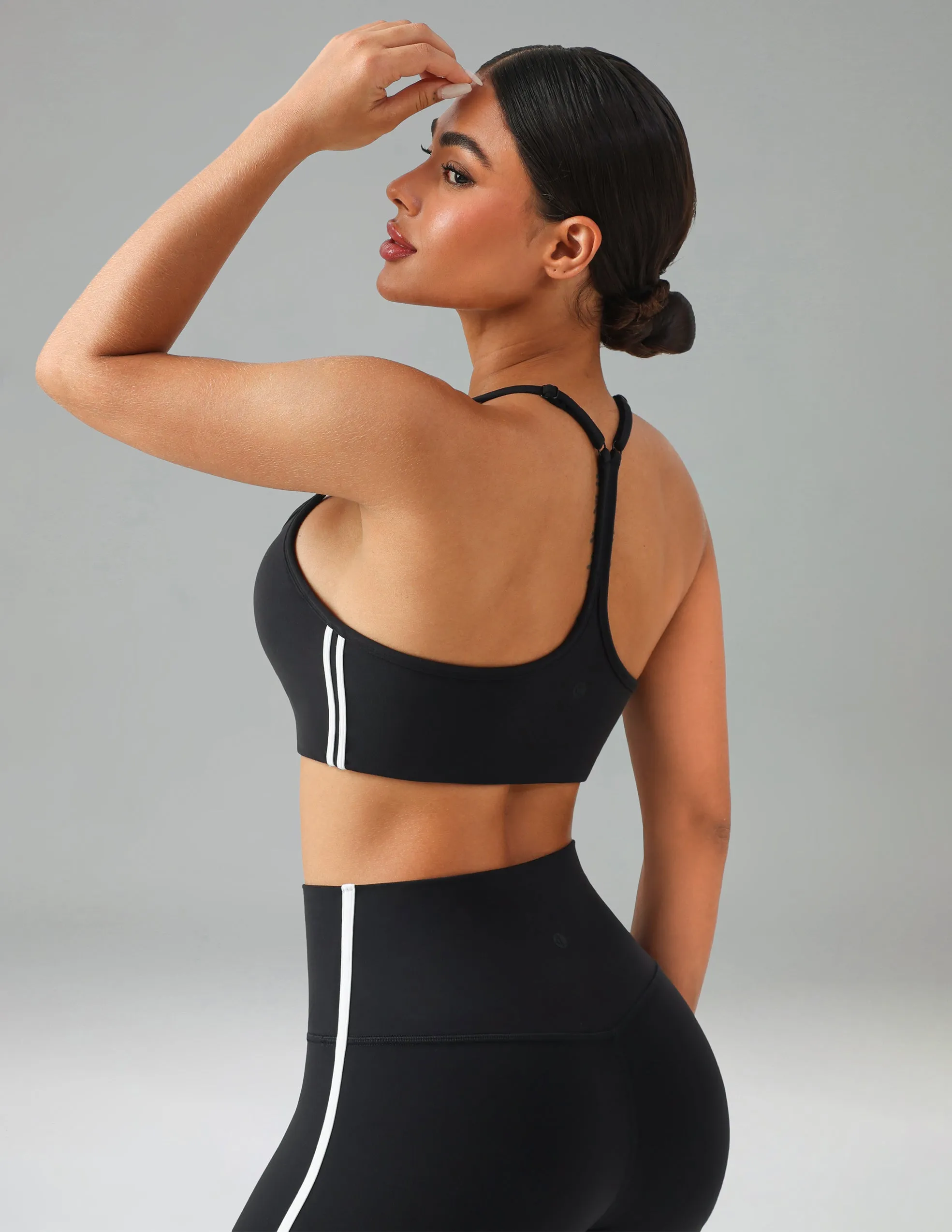 Dreamlux Y-Back Adjustable Sports Bra w/ Side Stripes sold by Colourful Koala product image thumbnail 5