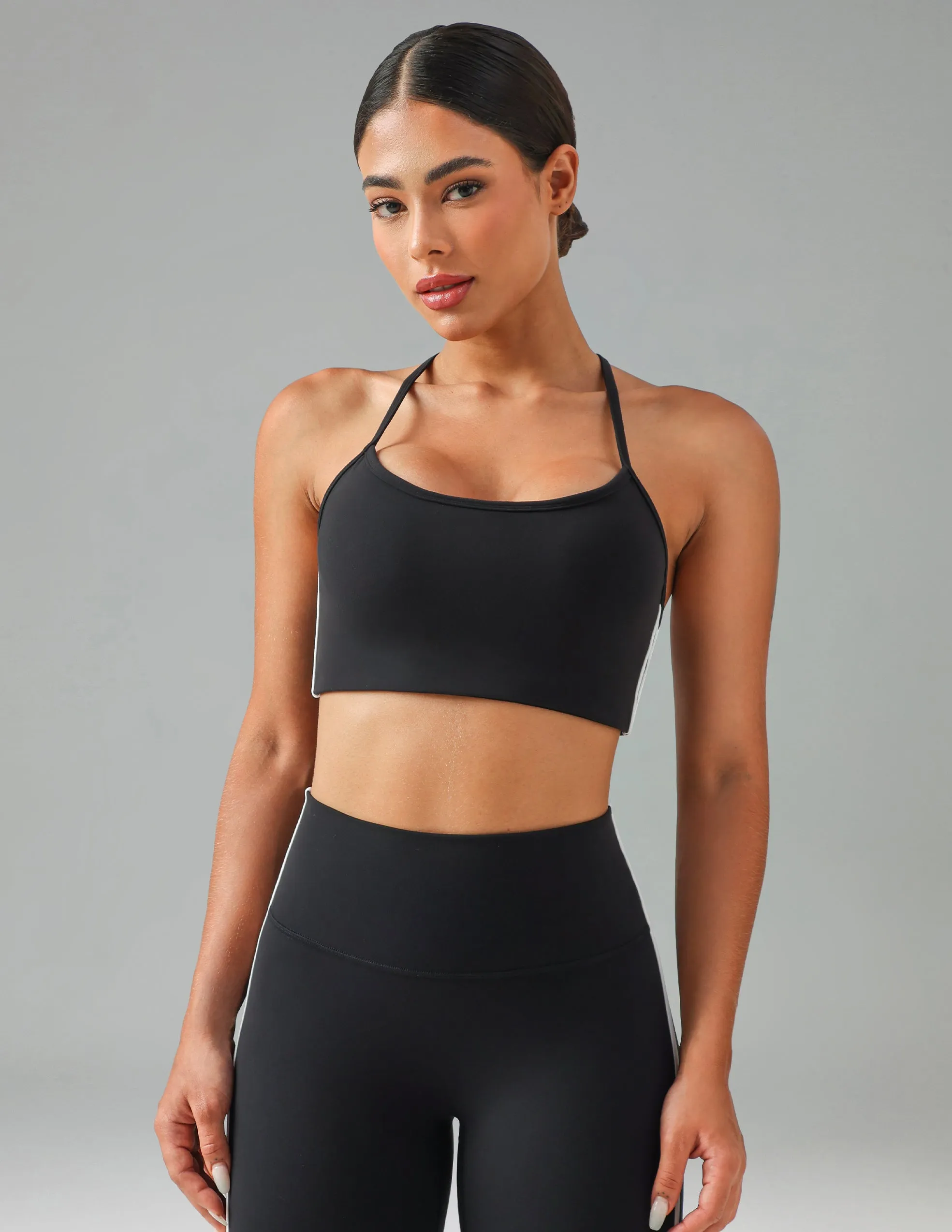 Dreamlux Y-Back Adjustable Sports Bra w/ Side Stripes sold by Colourful Koala product image thumbnail 2