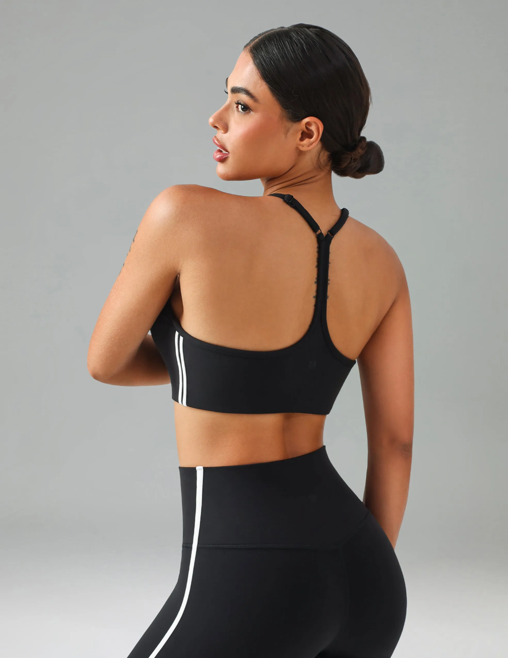 Dreamlux Y-Back Adjustable Sports Bra w/ Side Stripes sold by Colourful Koala product image thumbnail 4