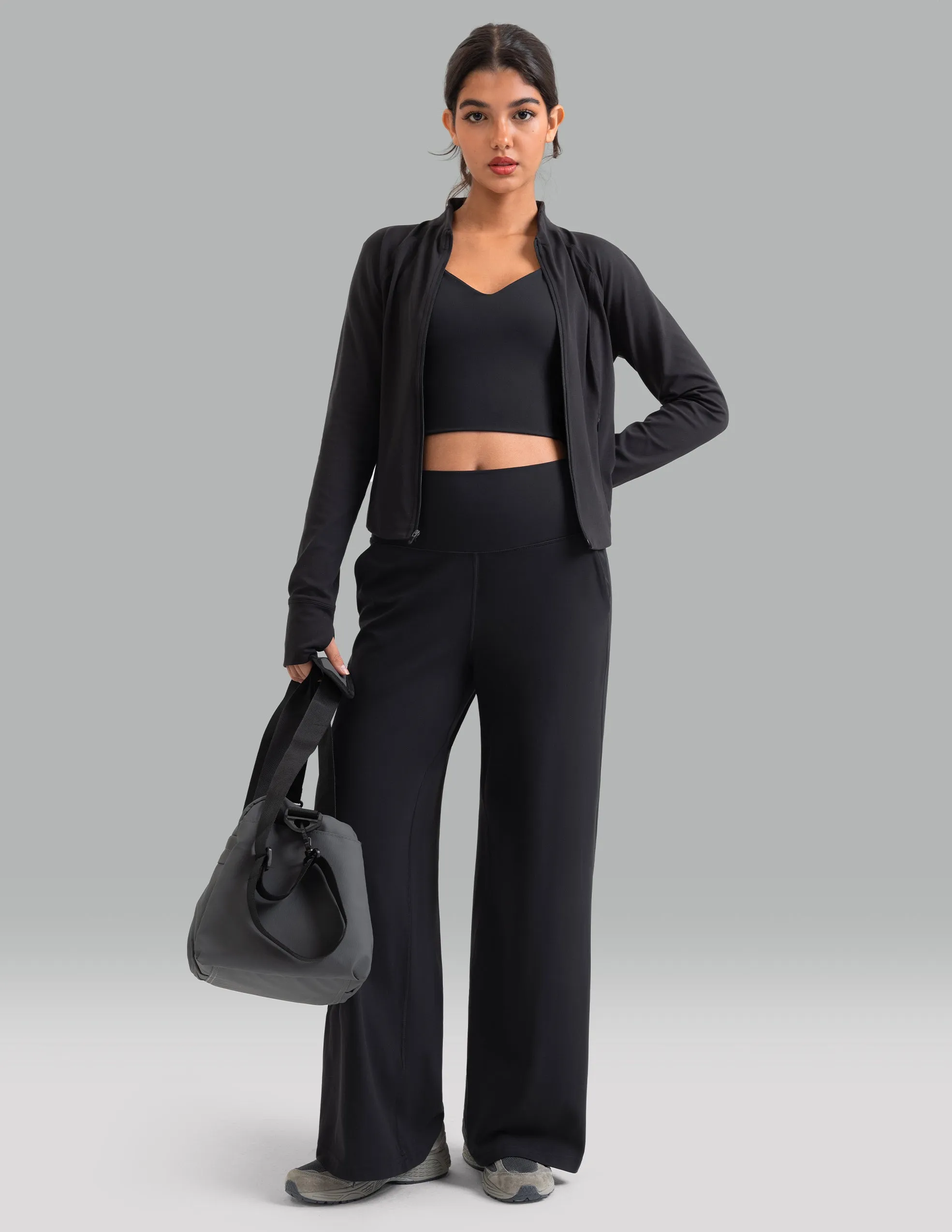 Dreamlux Wide Leg High Waisted Ultra Soft 32.5" Daily Pant - Tall sold by Colourful Koala product image thumbnail 5