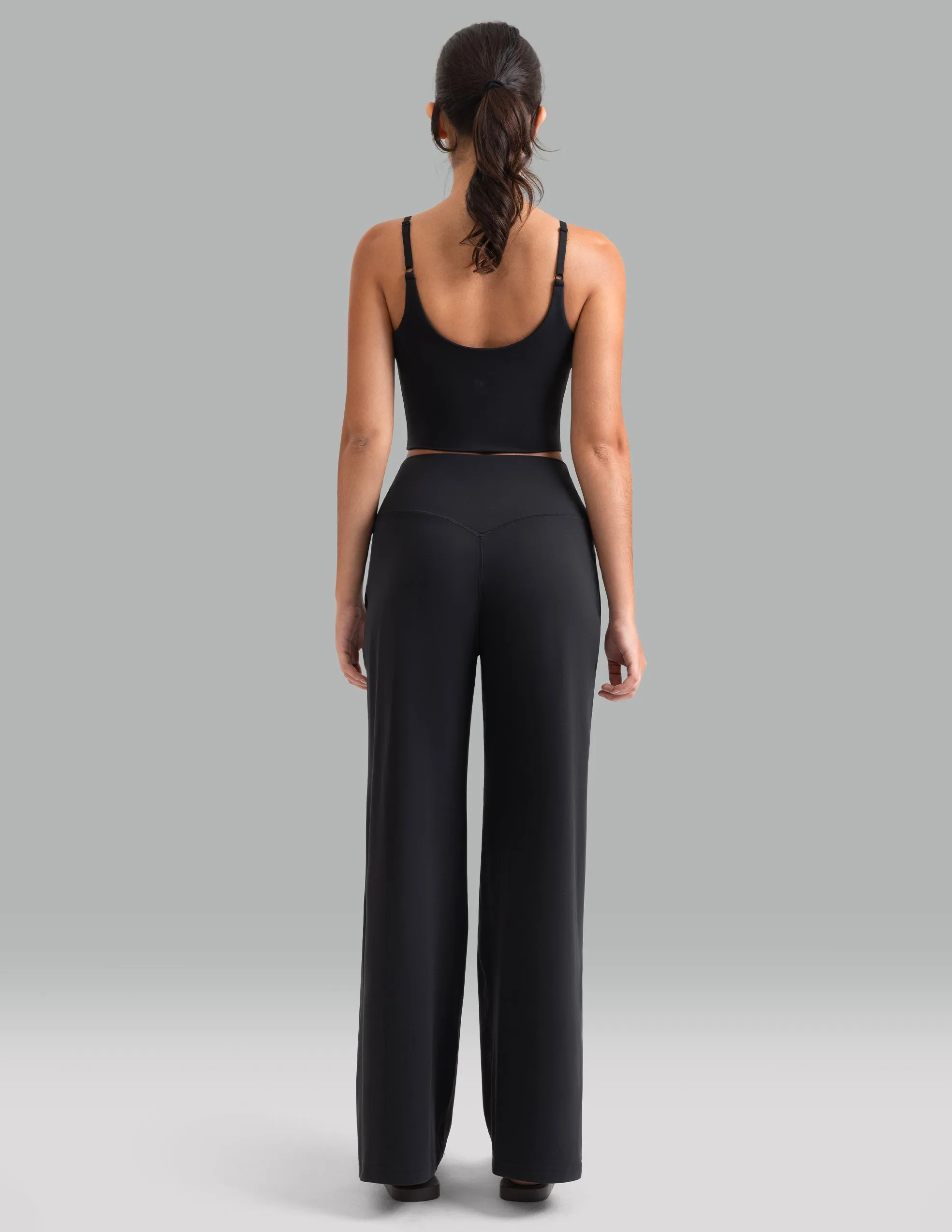 Dreamlux Wide Leg High Waisted Ultra Soft 27.5" Daily Pant - Petite sold by Colourful Koala product image thumbnail 3