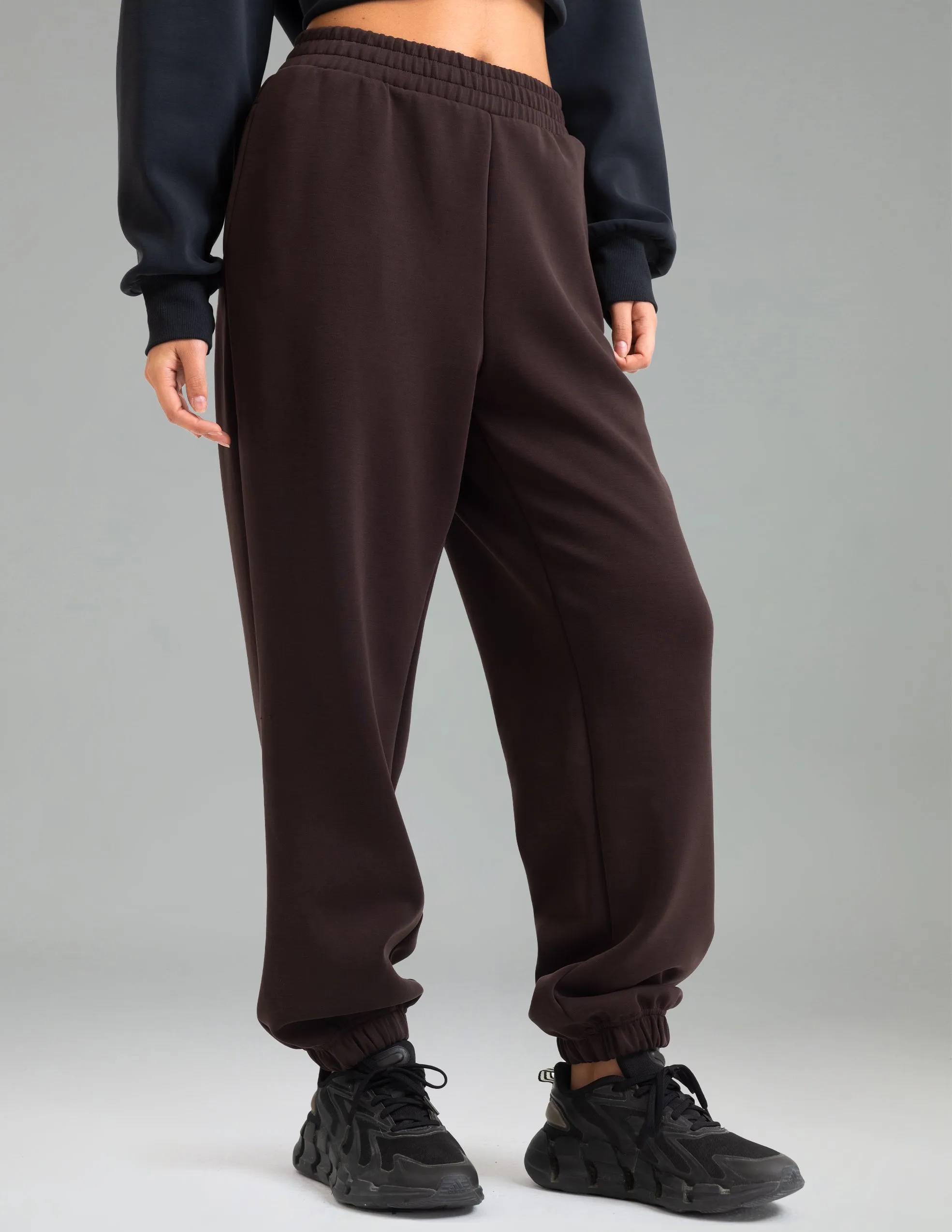 Velvra Modal High Waisted Fleece Lined Thermal Jogger w/ Pockets sold by Colourful Koala product image thumbnail 2