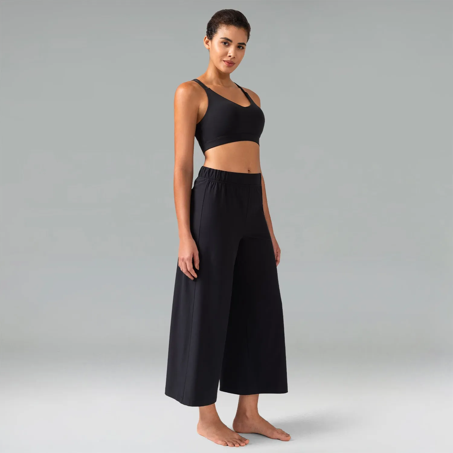 Dreamlux V-Neck Strappy Back Workout Bras – Light Support sold by Colourful Koala product image thumbnail 2