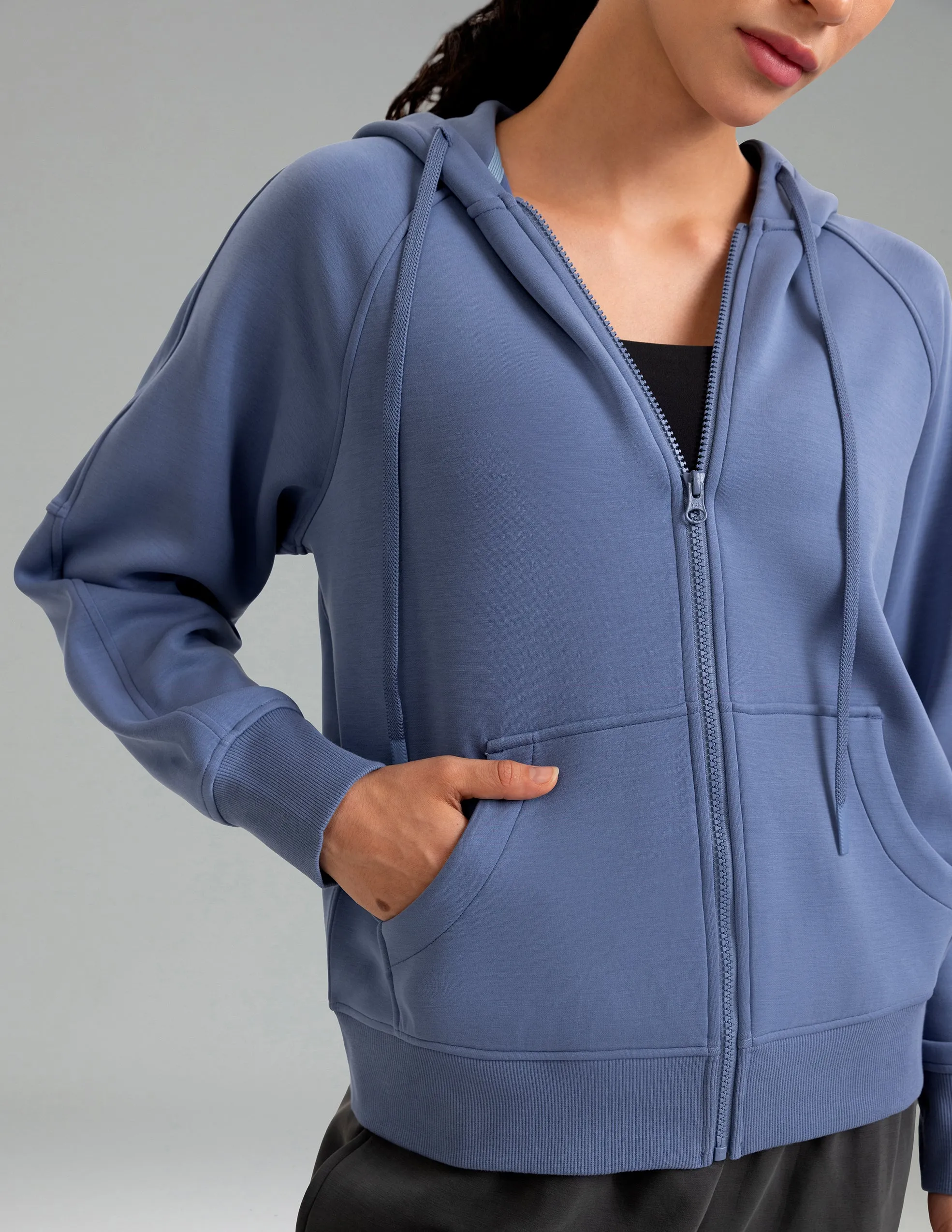 Velvra Modal Plush Soft Fleece Pullovers w/ Kangaroo Pocket sold by Colourful Koala product image thumbnail 3