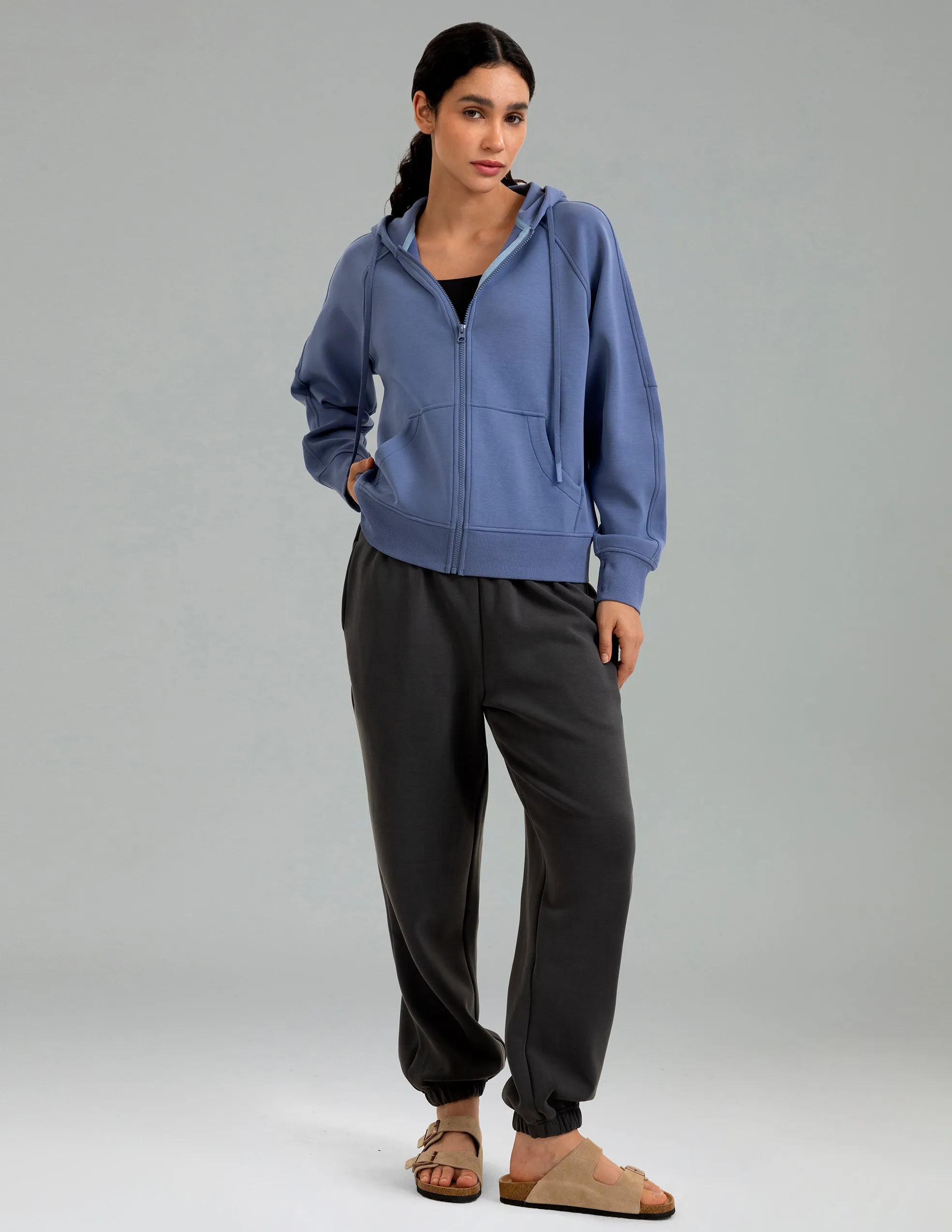 Velvra Modal Plush Soft Fleece Pullovers w/ Kangaroo Pocket sold by Colourful Koala product image thumbnail 2