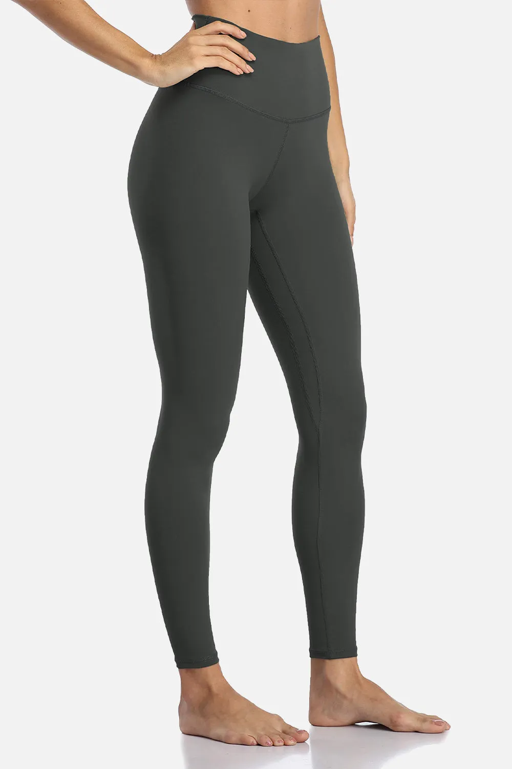 Essential High Waisted No-Roll 28" Sports Legging sold by Colourful Koala product image thumbnail 4
