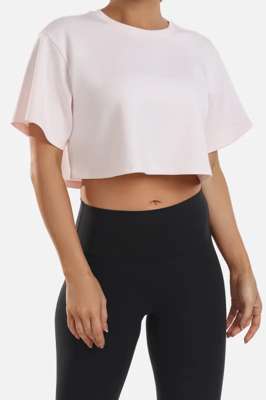 Modal Crop T-Shirt sold by Colourful Koala