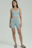 Dreamlux Ribbed V-Neck Cropped Tank sold by Colourful Koala