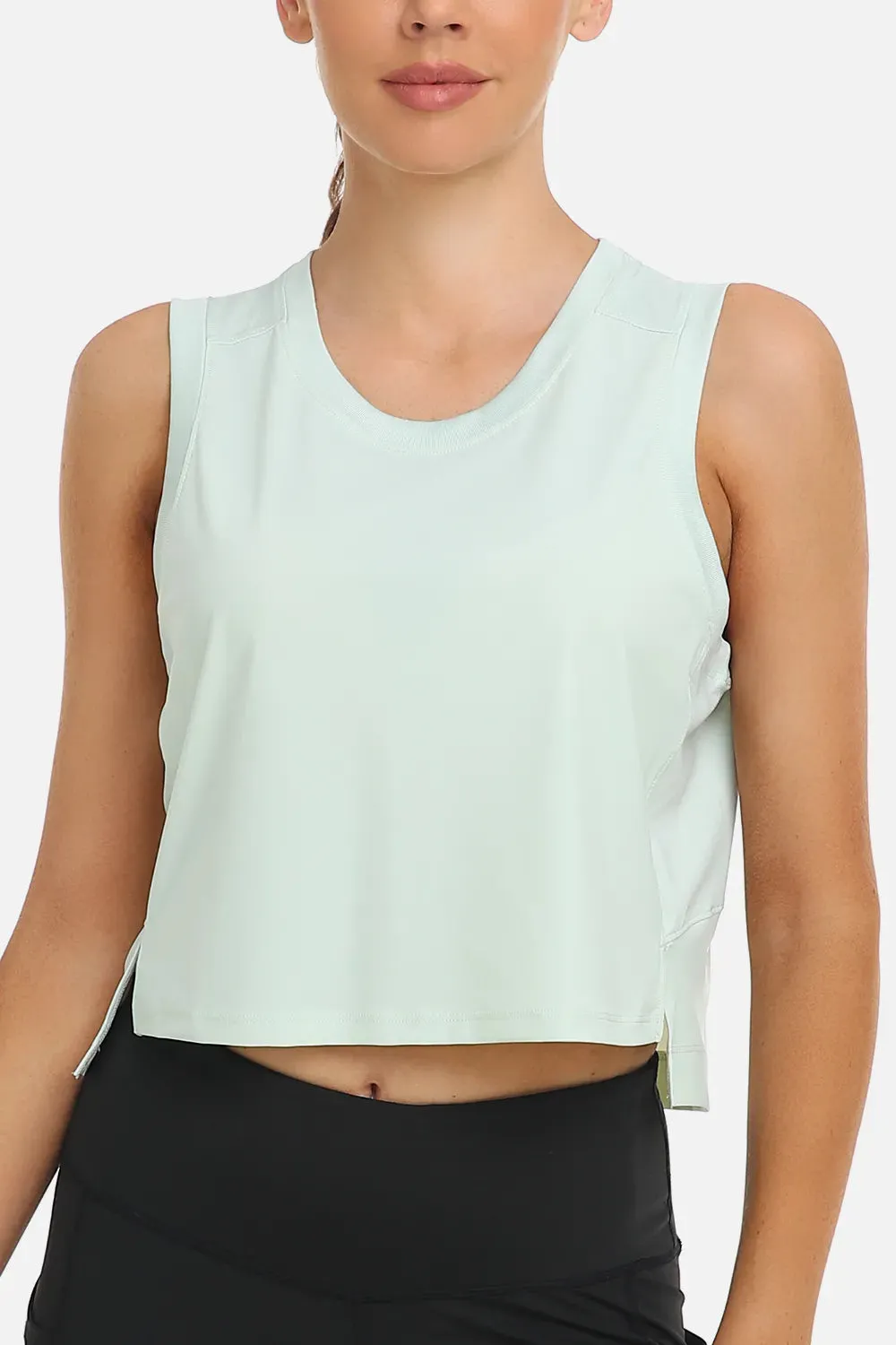 Mesh Back Muscle Tank sold by Colourful Koala