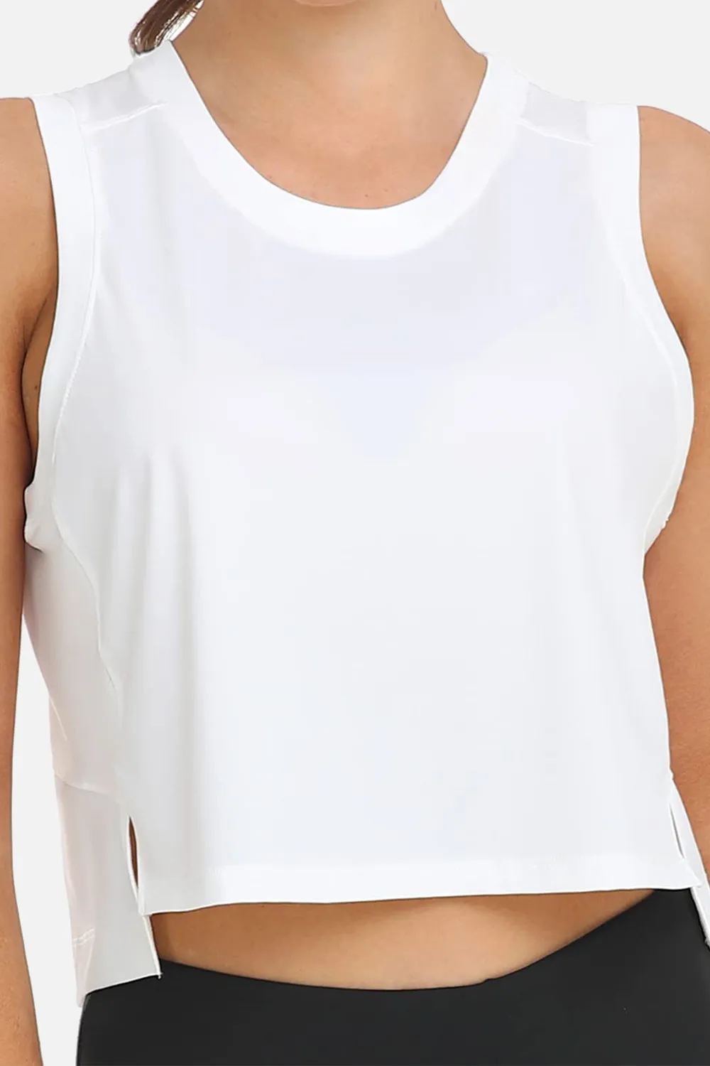 Mesh Back Muscle Tank sold by Colourful Koala product image thumbnail 5