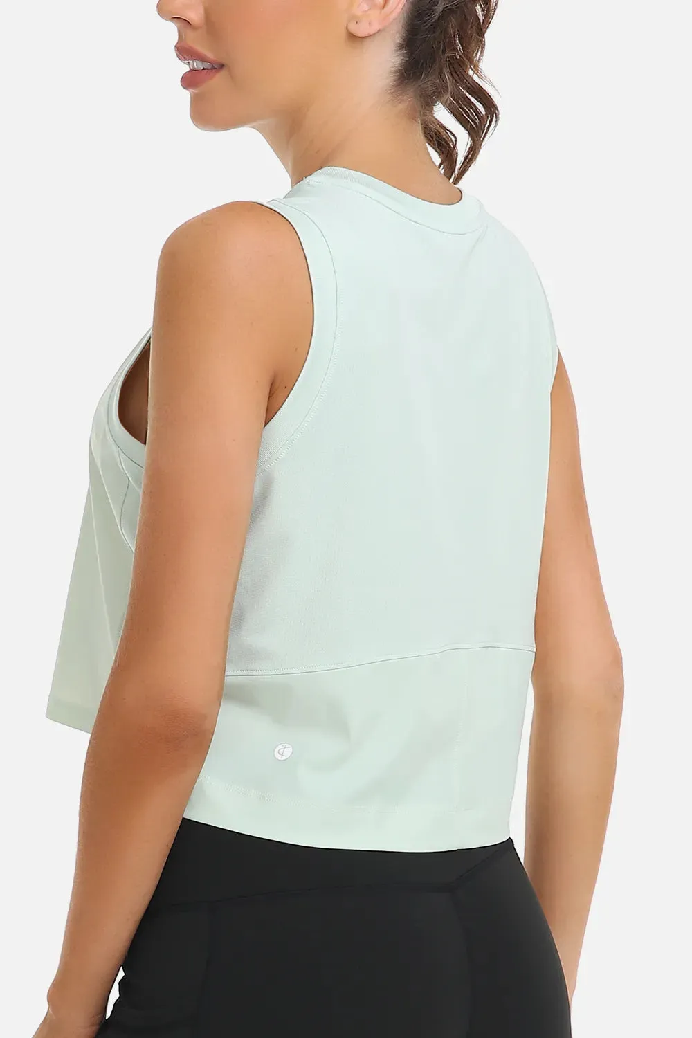 Mesh Back Muscle Tank sold by Colourful Koala product image thumbnail 3