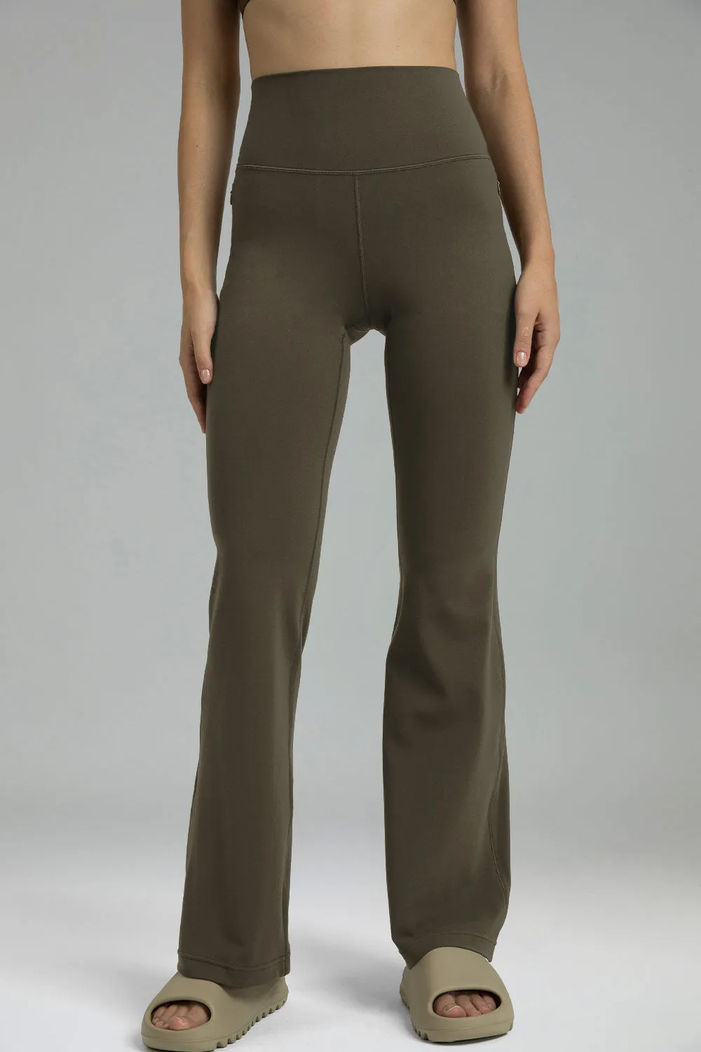 31.5" Dreamlux Flared Legging with Zippered Pockets sold by Colourful Koala