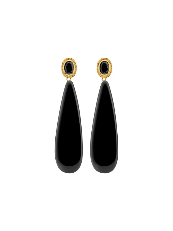 Dark ’N’ Stormy Earrings sold by Susmie’s