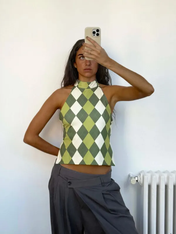 Grace Reversible Top sold by Susmie’s