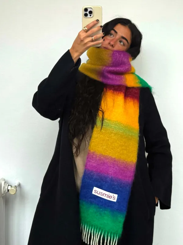 Silver Springs Scarf sold by Susmie’s