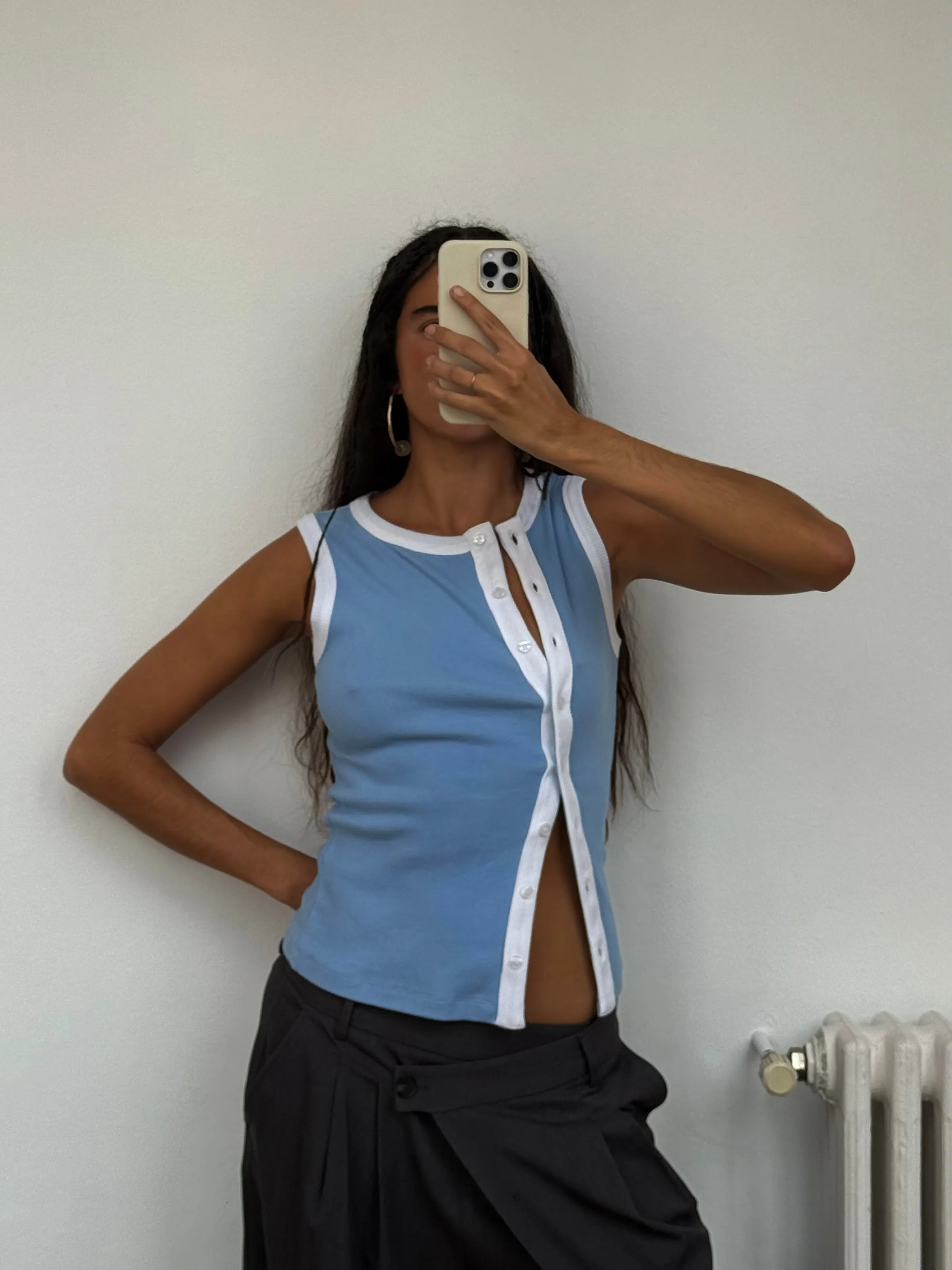 Maddie Blue Top sold by Susmie’s