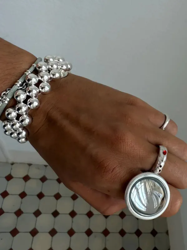 Daphne Silver Ring sold by Susmie’s