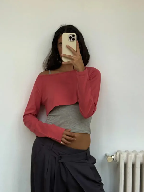 Sophie Red Top sold by Susmie’s